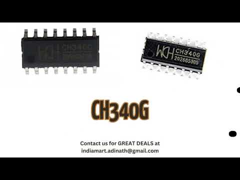Wch smd ch340g usb bus adapter, for electronics, packaging t...