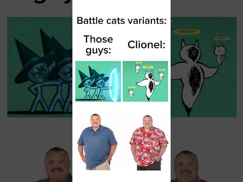 Battle Cats enemy variants #4 💀 #battlecats #meme