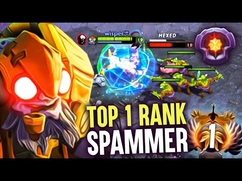 Europe Top 1 Rank MMR Tinker Spammer - Amazing & Quick Fingers Dota 2