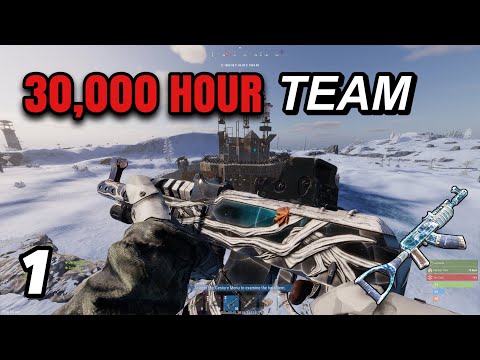 How a 30,000 HOUR team CONTROLS the server! - RUST CONSOLE NEW GEN MOVIE