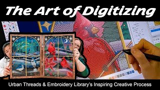 The Art of Digitizing with Embroidery Library and Urban Threads