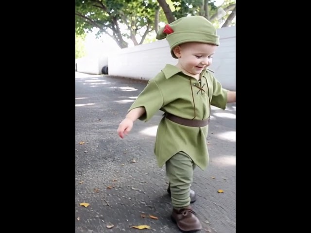 Vídeo relacionado con My Other Me - Disfraz de Peter Pan para niño con sombrero, camisa, cinturón, pantalón y cubrebotas en verde talla 3-4 años. Descubre la magia de Nunca Jamás en cada aventura