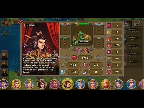 European War 5: Generals Gallery - Artillery