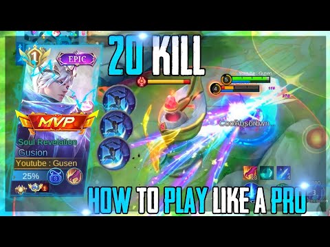 Gusion is still the best hero to rank up!! Gusion Fast Hands Gameplay - Gusion New Build 2023 ~ MLBB