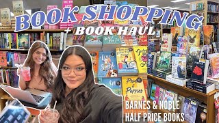 spend the day with us at barnes & noble 📖 book shopping + book haul, half price books store