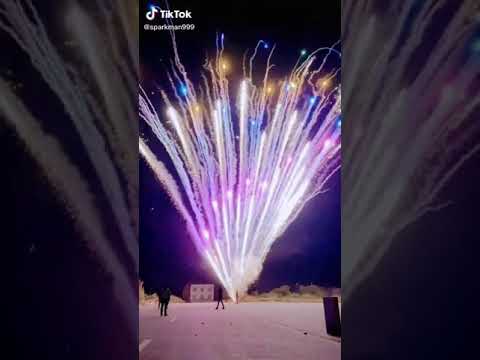 The Peacock showing its tail - Amazing Firework
