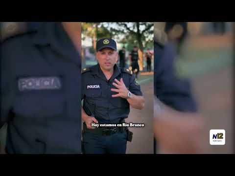 Operativo de saturación reforzó la presencia policial en Melo