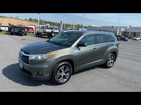 2016 Toyota Highlander XLE V6 VIDEO REVIEW | Steven Toyota | 540-434-1400