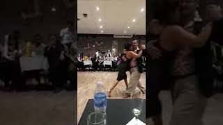 Verónica Olivera y Alejandro Lencina.