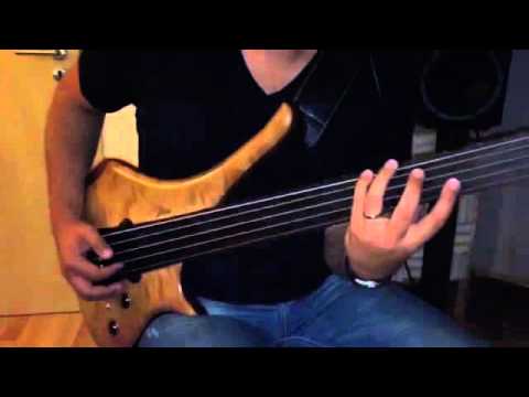 Recording Session for When Airy Met Fairy with a Marleaux Diva 5-String