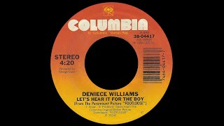 Deniece Williams ~ Let&#39;s Hear It For The Boy 1984 Disco Purrfection Version