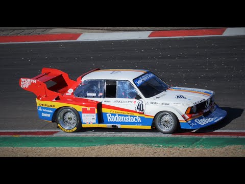 Beautiful BMW 320i Turbo Group 5 Erik Qvick on Spa & Nürburgring !  [HD]
