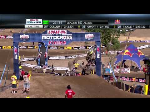 Hangtown 450 Moto 2: James Stewart Passes Dungey and Alessi for the Lead