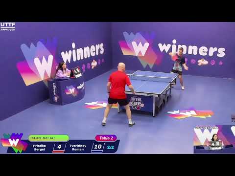 WINners CUP table 2  21.11 Priadko Sergei - Tveritinov Roman 17:00