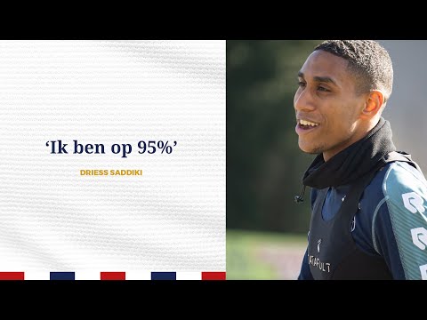 INTERVIEW • Driess Saddiki • 'Ik ben op 95%'