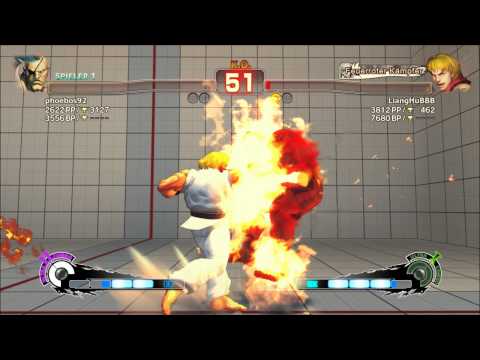 SSF4 AE 2012 LiangHuBBB ( Ken ) vs phoebos92 ( Sagat )
