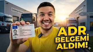 Almanya’da ADR (Tehlikeli Madde) Belgemi Aldım! | Süreç Nasıl İşliyor?