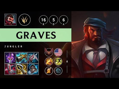 Graves Jungle vs Rek'Sai - NA Grandmaster Patch 25.12