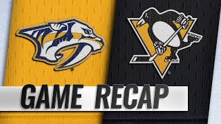 Arvidsson, Rinne lead Predators to 3-1 win