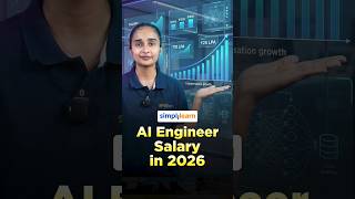 AI Engineer Salary 2026 | How Much Do AI Engineers Earn? | AI Salary Trends | #Shorts | #Simplilearn