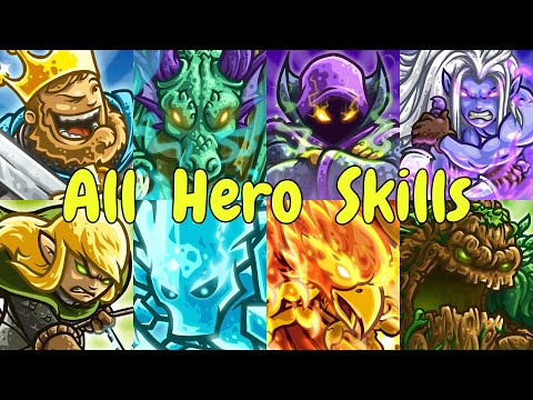 All Hero Skill | Kingdom Rush Origins