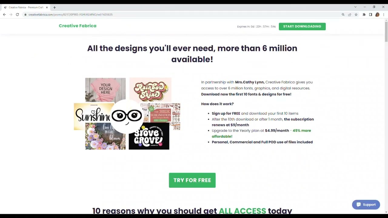 My Favorite Crafting Resource ... Creative Fabrica!