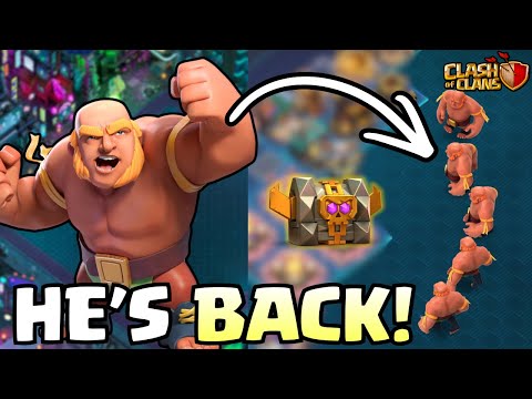 The Giant Giant RETURNS for the Chest Event! (Clash Of Clans)