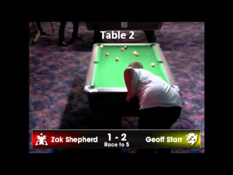 22/11/2014 - Teambbc Tour Event 5 - Geoff Starr v Zak Shepherd
