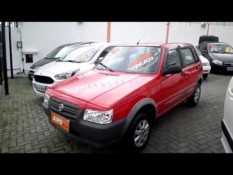 FIAT UNO 1.0 MPI MILLE WAY ECONOMY 8V 4P - CARROS USADOS E SEMINOVOS - AMS MOTORS