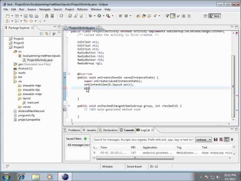 Android: Project 3(v4) - Implementing the OnCheckedChangeListener