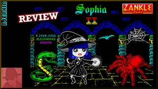 Sophia II : Homebrew from 2019 - on the ZX Spectrum 128K !! with Commentary