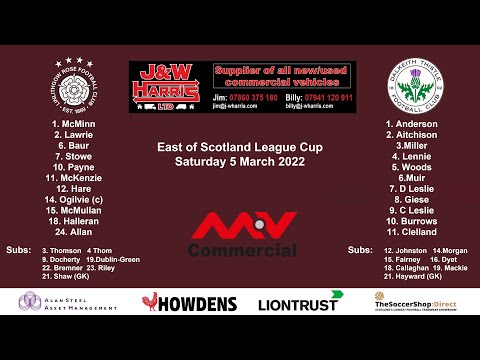 Linlithgow Rose v Dalkeith Thistle – 5 March 2022