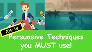 Persuasive Techniques: Ten Superior Techniques to Improve your Writing