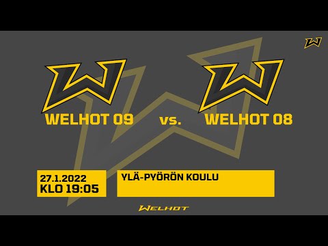 Harjoitusottelu Welhot 09 - Welhot 08