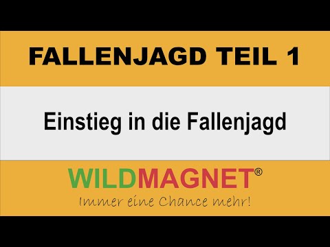 Einstieg in die Fallenjagd | Entry into trapping
