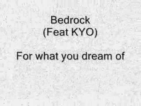 Bedrock for what you dream of