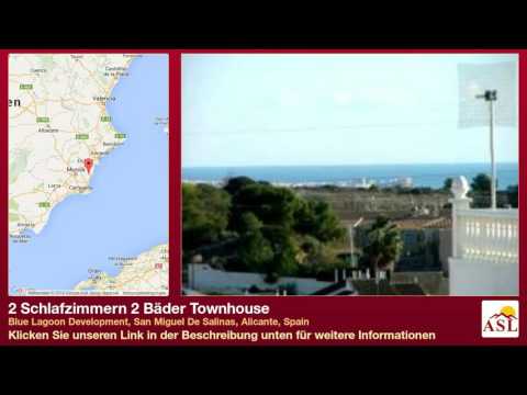 2 Schlafzimmern 2 Bäder Townhouse in Blue Lagoon Development, San Miguel De Salinas, Alicante