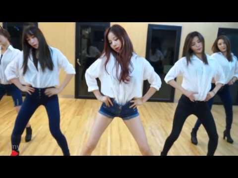 EXID 'Up & Down' Mirrored Dance Practice Eye Contact