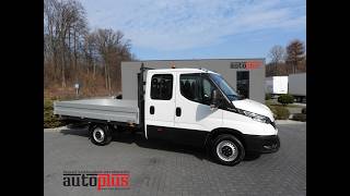 Camion plateau < 3.5t IVECO DAILY 35S16 STAKE BODY DOUBLE CABIN DOKA 7 SEATS CRUISE CONTROL | Image 4 - Autoline