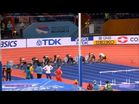 Mondiali Belgrado 2022 - 60 ostacoli uomini - Semifinali