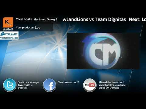 Low Land Lions vs Dignitas - UpperBracket Finals Corsair Vengeance Cup