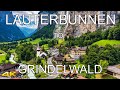 Driving Lauterbrunnen To Grindelwald Switzerland 4K 60p