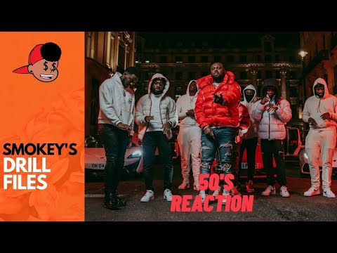 American Rapper First Time Hearing - Headie One - 50's (Official Video) (Drill Files)