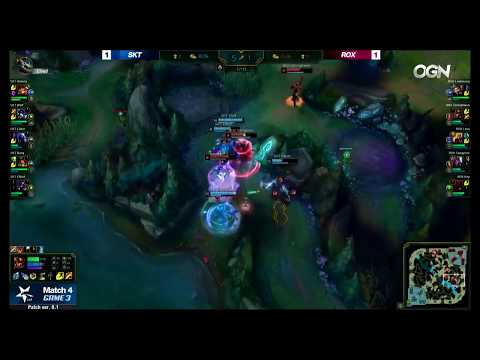 SKT vs ROX Highlights Game 3 [LCK Spring 2018] SK Telecom T1 vs ROX Tigers