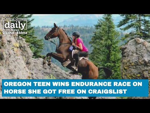 Oregon teen's historic Tevis Cup endurance race win on horse she found on Craigslist