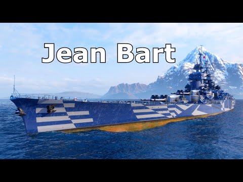 World of WarShips Jean Bart  - 2 Kills 245K Damage