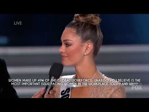 Miss Universe 2017   Demi Leigh Nel Peters  Performance