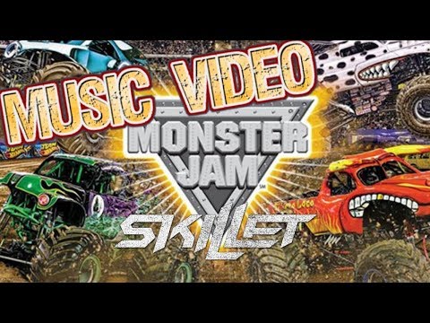 Skillet - Monster  | Monster Jam Music Video | San Diego at Petco Parks | Monster Jam Trucks Kids