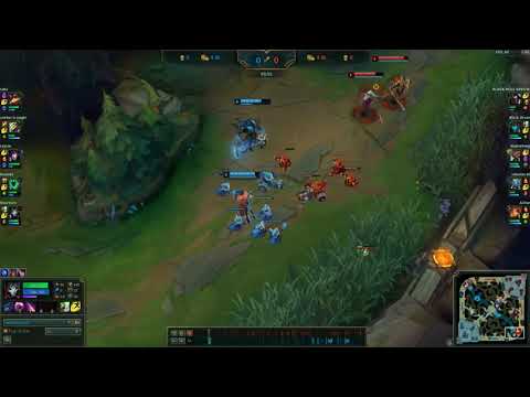 League of Legends - High Noon Jhin Laning Phase (Triplekill)