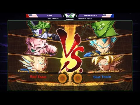 F@X 254 DBFZ - Jerry Vs. LonelyMuffin [L] - Dragon Ball FighterZ Grand Finals
